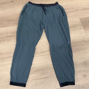 Hill City Mens Medium Gray Pants Midweight Training Athletic Jogger Athleisure